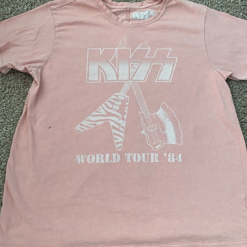 Kids Pink Graphic T-Shirt M